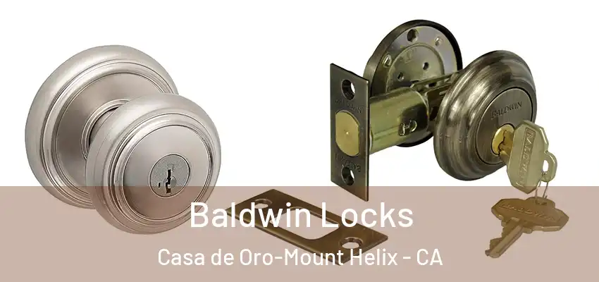 Baldwin Locks Casa de Oro-Mount Helix - CA