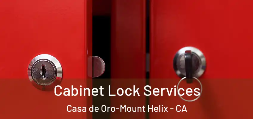 Cabinet Lock Services Casa de Oro-Mount Helix - CA