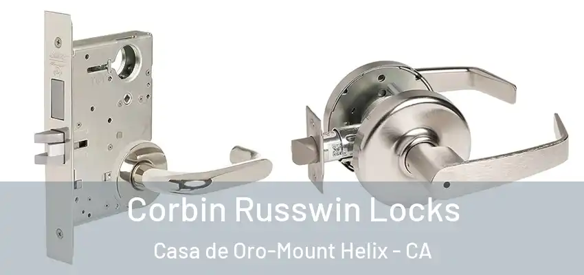 Corbin Russwin Locks Casa de Oro-Mount Helix - CA