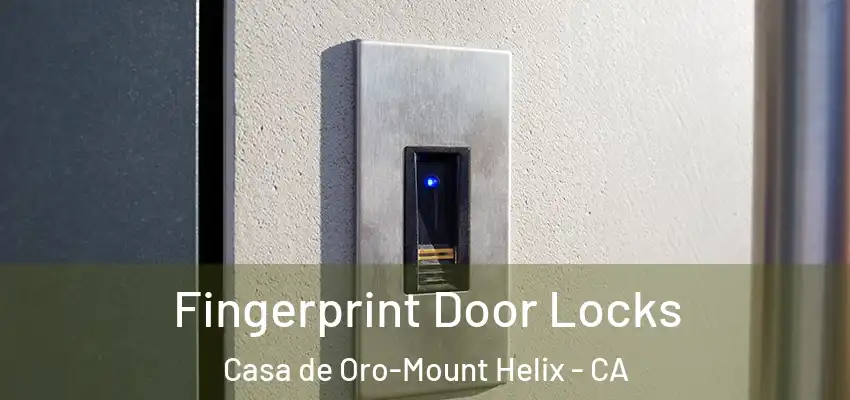  Fingerprint Door Locks Casa de Oro-Mount Helix - CA