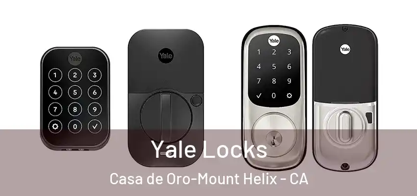 Yale Locks Casa de Oro-Mount Helix - CA